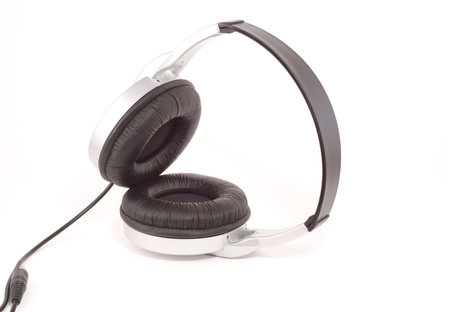 Headphones isolated on white background