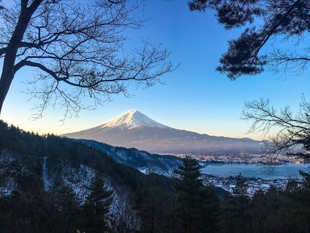 Fuji mountain sceneryの素材