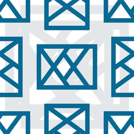 Abstract  geometric pattern, seamless vector background. Simple repeating texture. Modern graphic with lattice.のイラスト素材