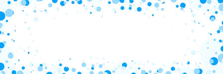 Vector New Year or Christmas background with snowflakes borderのイラスト素材