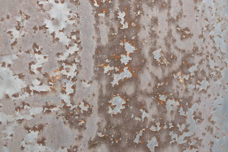 Dark Rusted Metal Texture. Old Grunge Background