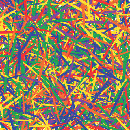 Glitch Abstract Background. Random Color Noise Vector Textureのイラスト素材