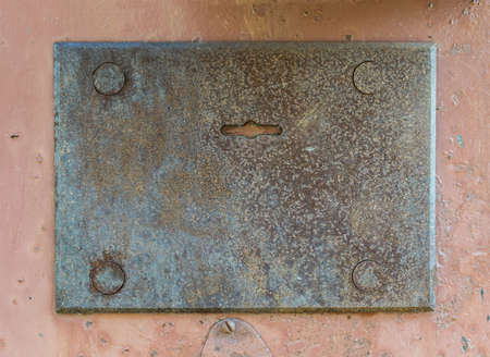 Dark Rusted Metal Texture. Old Grunge Backgroundの写真素材