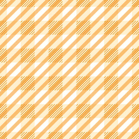 Gingham seamless pattern for restaurant cloth or scotland fabric design. Traditional checkered tablecloth background. Scottish vector illustrationのイラスト素材