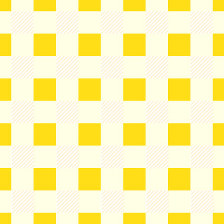 Gingham seamless pattern for restaurant cloth or scotland fabric design. Traditional checkered tablecloth background. Scottish vector illustrationのイラスト素材