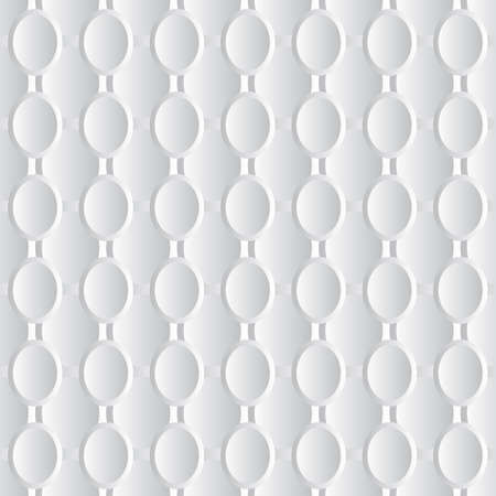 Light Halftone Background for Creative Web Layout. White and Grey 3D Vector Abstract Scales Backgroundのイラスト素材