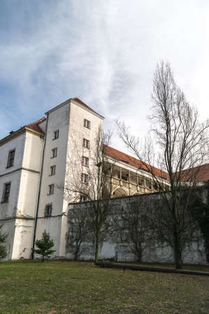 BRZEG, POLAND - March 17, 2019: Brzeg Historical City Center Near the Market Square. Editorial Image of Opole Voivodeship Townのeditorial素材