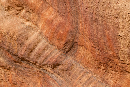 Red rocks texture background. Middle east mountains natural orange brown pattern, ancient desert...