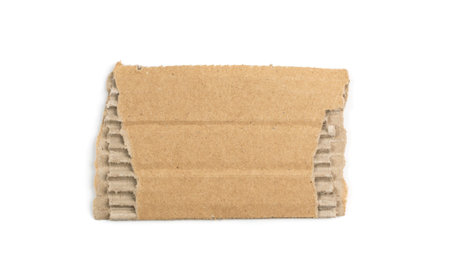 Cardboard Pieces Textured Background. Carton Piece with Copy Space, Ripped Kraft Paper Wallpaper,...