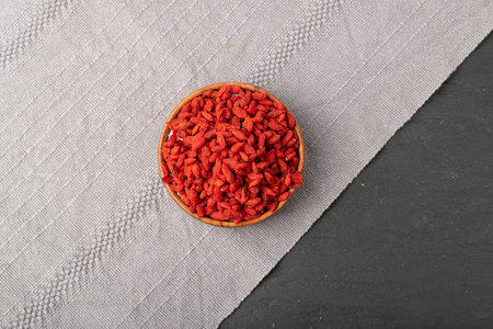 Goji Berry Pile, Lycium Barbaru, Chinese Wolfberry, Barbary Matrimony Vine Berries, Red Medlar, Goji...