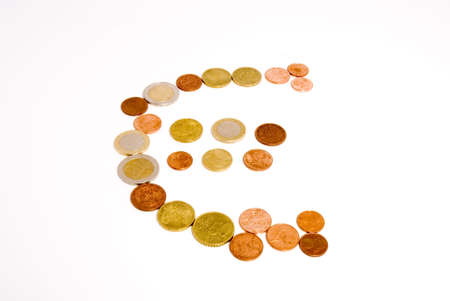 Euro symbolの写真素材