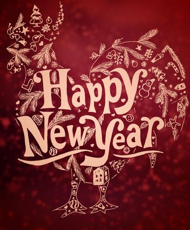 New year backgroundの写真素材