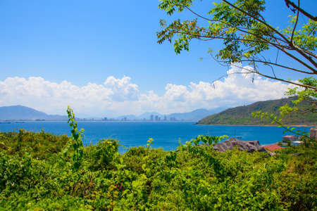 Picturesque asian seafrontの写真素材