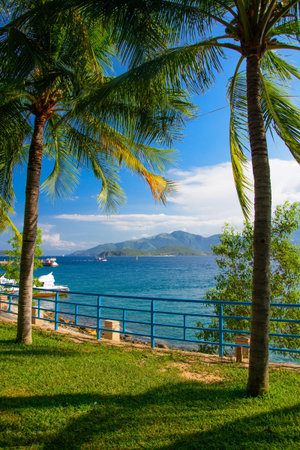 Asian beautiful seascapeの写真素材