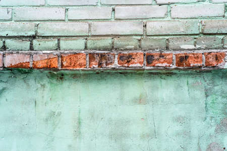 Brick wall texture close-upの写真素材