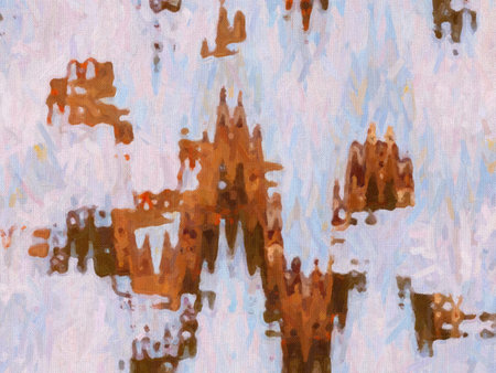 Abstract digital colored futuristic background