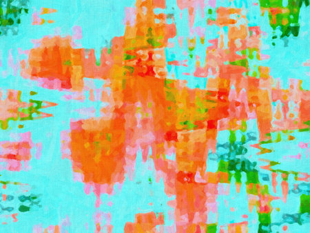 Abstract digital colored futuristic backgroundの写真素材