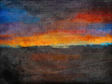 This image was created as digital imitation of oil painting on textured paperの写真素材