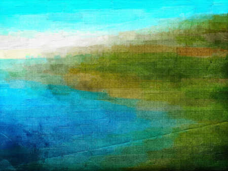 This image was created as digital imitation of oil painting on textured paperの写真素材