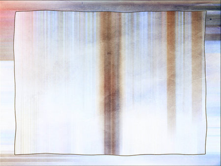 Vintage grungy old paper background with frameの写真素材