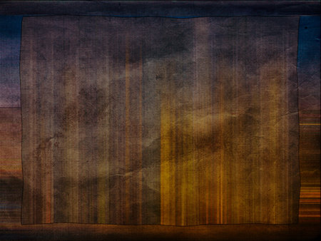 Vintage grungy old paper background with frame