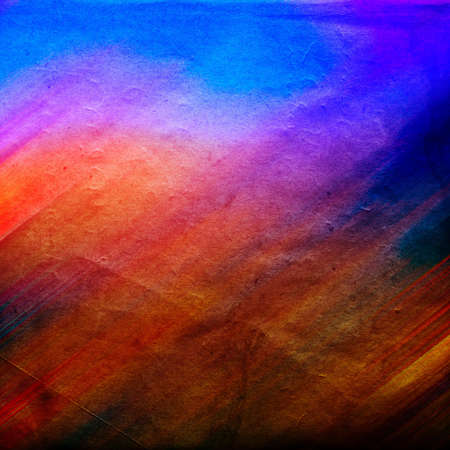 digital imitation of watercolor painting on textured paperの写真素材
