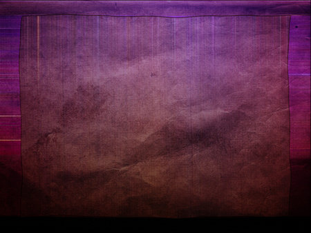Vintage grungy old paper background with frameの写真素材