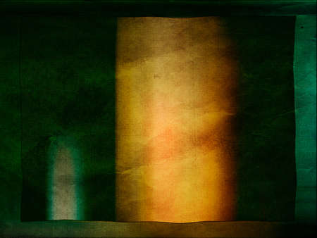 Vintage grungy old paper background with frameの写真素材