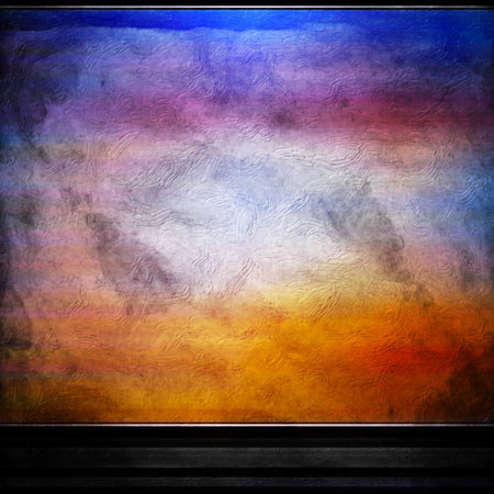 This image was created as digital imitation of painting on textured surface