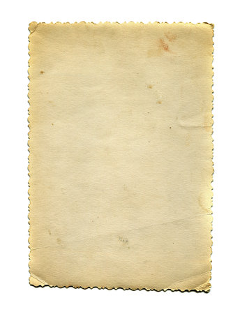 Close up of old rough paper cardboard