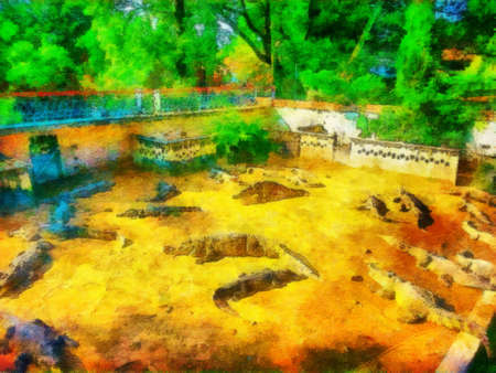 This image was created as digital imitation of painting on textured canvasの写真素材