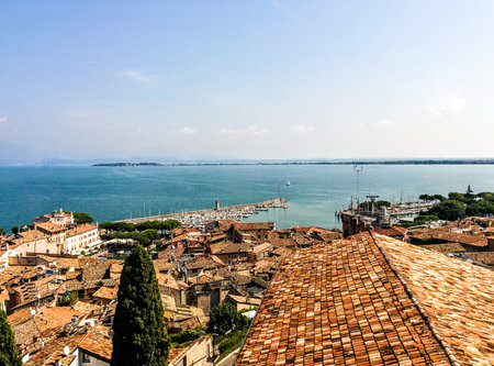 Desenzano of the Gardaの写真素材