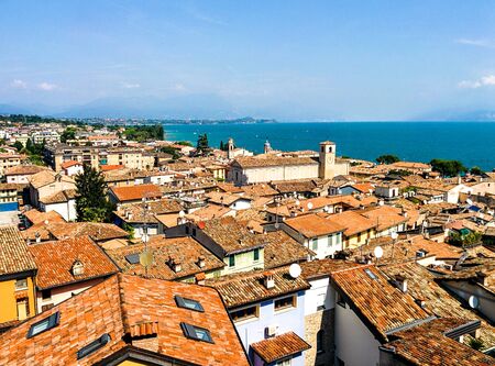 Desenzano of the Gardaの写真素材