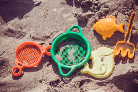 Beach toysの写真素材