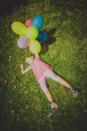 fun in the parkの写真素材