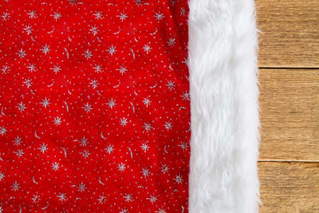 background with red and white clothの写真素材