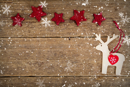 decorations reindeer and stars