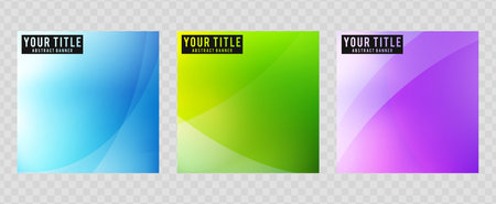 abstract background set. Vector bright colorful cover collection. Pop art with minimal design for posters, sales advertisements, banners, placards, flyersのイラスト素材