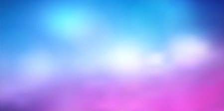 Vector abstract background with blue and pink gradient for poster, banner. Abstract summer sky landscape. Blurred cover template EPS 10のイラスト素材