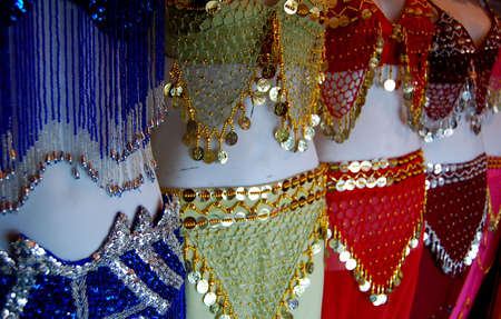 Costumes for sale in Moroccoの写真素材