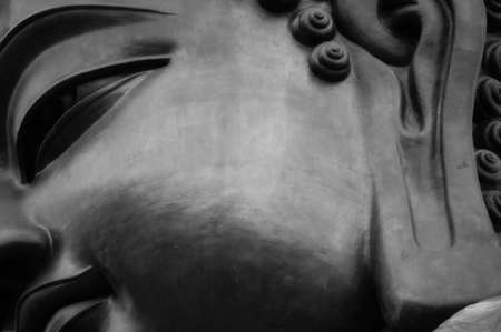 Buddha ear in Hong-Kongの写真素材