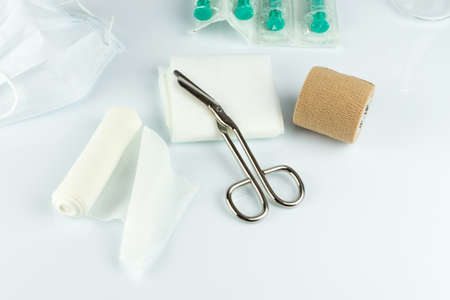 Medical bandaging materialの写真素材
