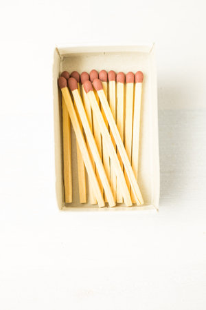 matchsticks in a box