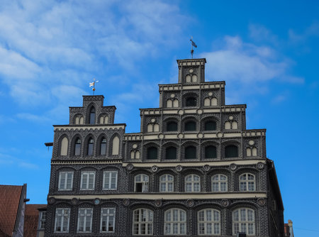 facade of old building