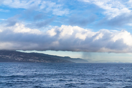 The coast of Madeira island, Portugal, in the Atlantic Ocean
