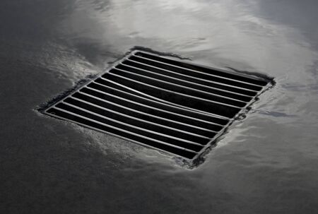 close up of drainの写真素材