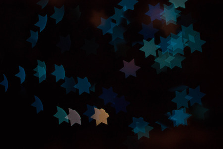 abstract background of blurred lights or bokeh background or overlayの写真素材