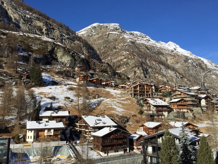 View of Zermattのeditorial素材