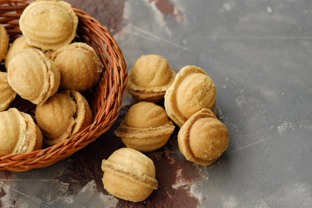 Delicious cookies with condensed milk