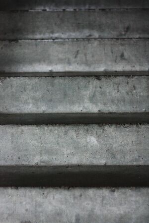 Gray staircase and steps in the entranceの写真素材